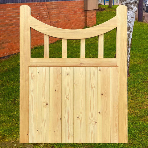 Wooden Garden Gate - Carlton Cottage Design