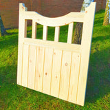 Wooden Garden Gate - Elmhirst Cottage Design