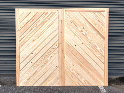 Garage Doors Chevron Type 1