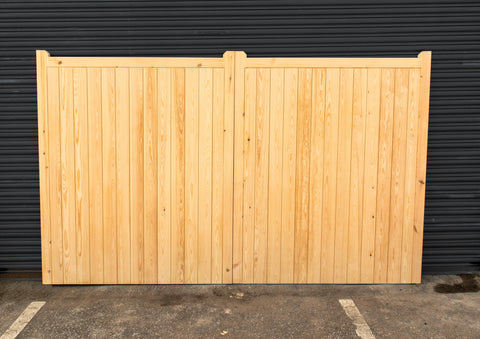 Wooden Garden Gate - Haigh Driveway Design