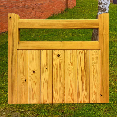 Wooden Garden Gate - Higham Cottage Design