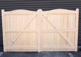 Wooden Garden Gate - Keresforth Driveway Design