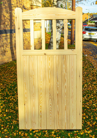 Wooden Garden Gate - Mapplewell Side Design