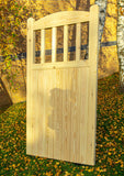 Wooden Garden Gate - Mapplewell Side Design