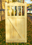 Wooden Garden Gate - Mapplewell Side Design