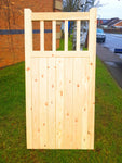 Wooden Garden Gate - Old Lodge Side Design